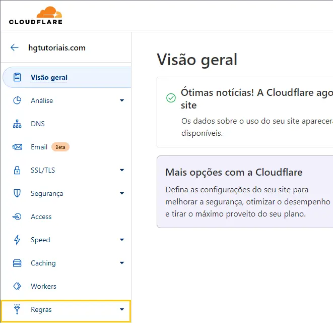 Aprenda a configurar a Cloudflare em seu site17