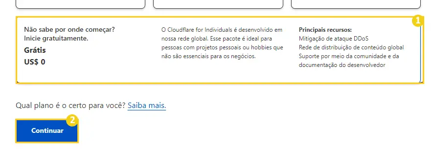 Aprenda a configurar a Cloudflare em seu site4