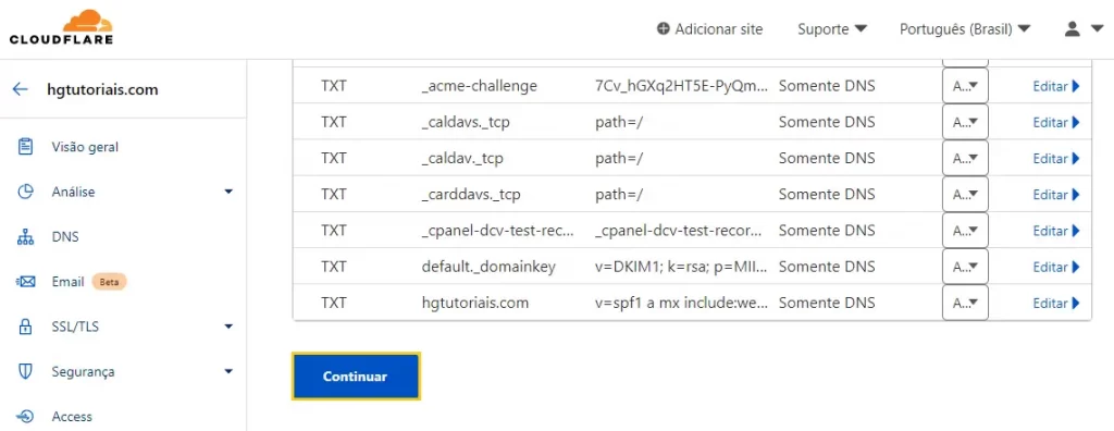 Aprenda a configurar a Cloudflare em seu site5