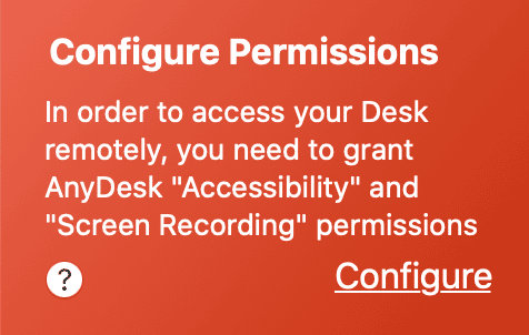 Como Permitir Acesso Remoto via Anydesk no MacOS 2
