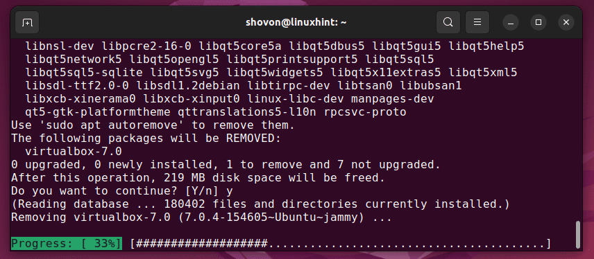 Como desinstalar o VirtualBox - 2