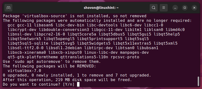 Como desinstalar o VirtualBox