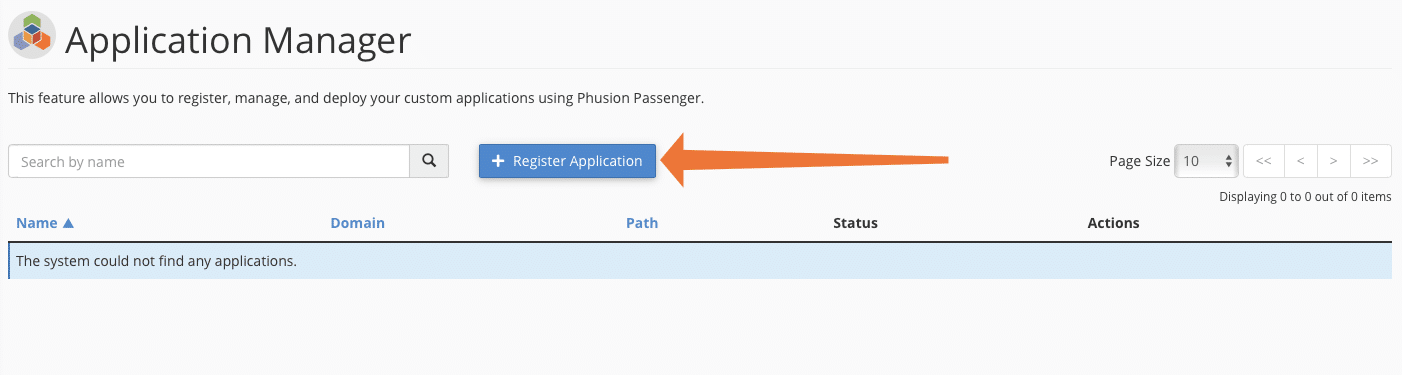 Como hospedar um aplicativo NodeJS com cPanel03