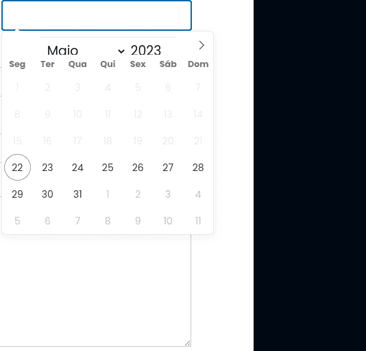 data picker