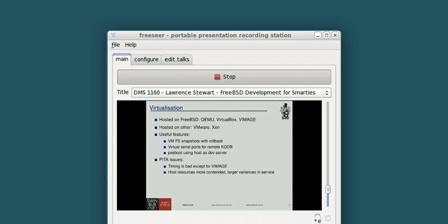 Freeseer O Melhor Amigo De Um Apresentador