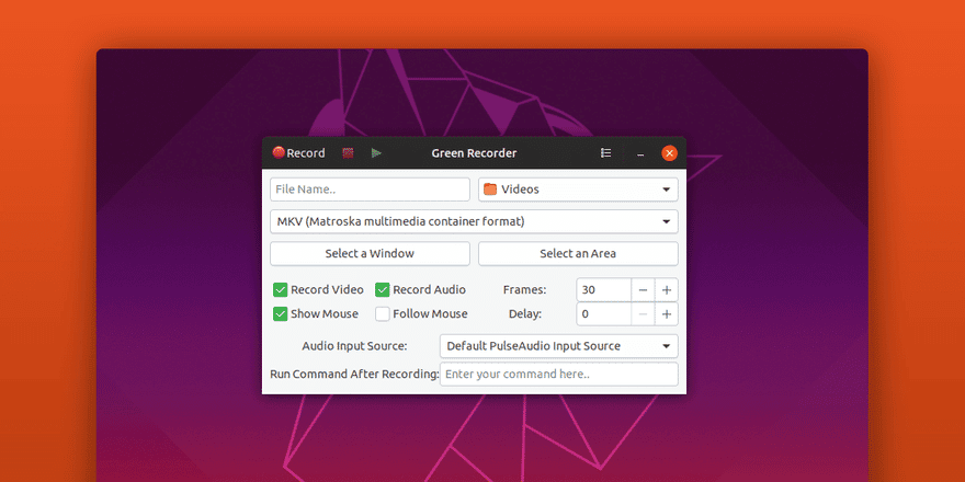 GreenRecorder O Pioneiro