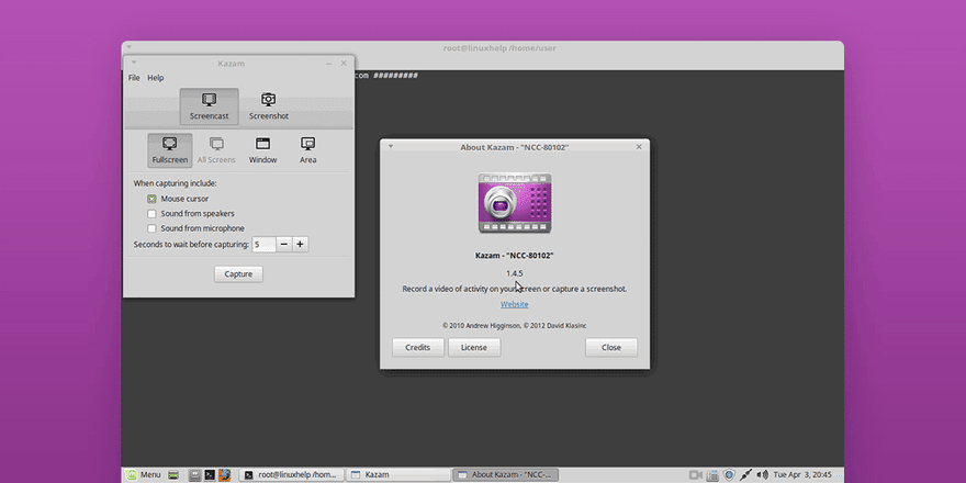Kazam Básico Mas Útil